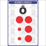 Algarismos Braille Ô 